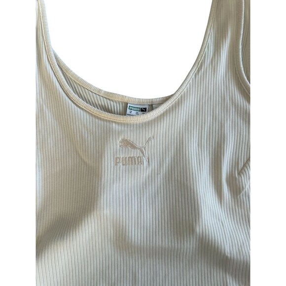 PUMA Women’s Cream Crop Top Size 1X NEW NWT - Picture 4 of 4